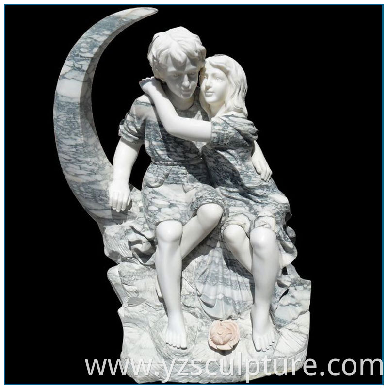 Marble Couple Statue